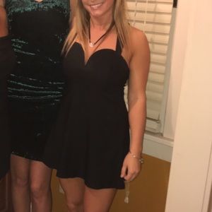 Mini Black Dress